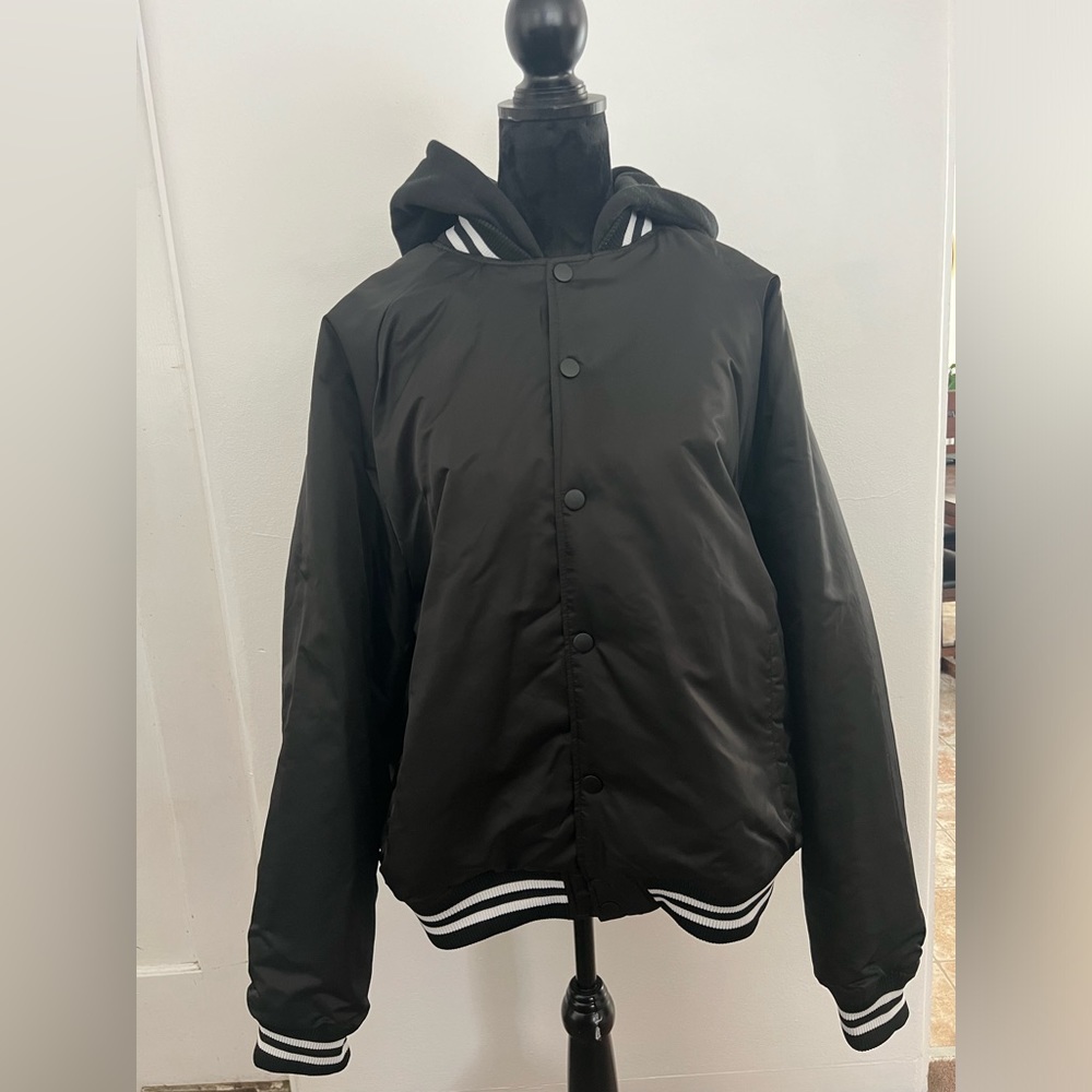 Black Fashion Nova Men’s Puffer Jacket